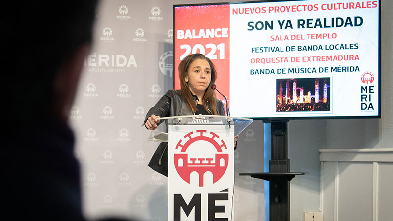 Balance de la Delegación de Cultura del Ayuntamiento de Mérida
