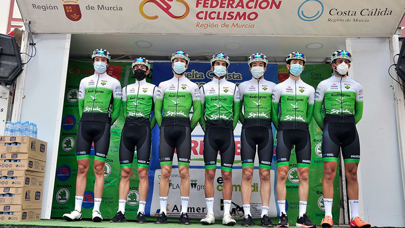 El Bicicletas Rodríguez Extremadura comienza la temporada con un buen papel en la Vuelta al Guadalentín