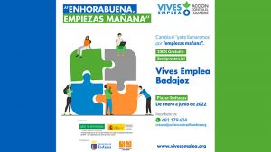 Acción contra el Hambre organiza una nueva edición de programa 'Vives emplea' en Badajoz