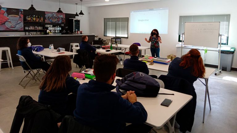 Comienza el módulo de Inglés en la Escuela Profesional Dual Tentudía 21