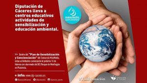 La Diputación de Cáceres promueve entre los escolares la sensibilización y educación ambiental