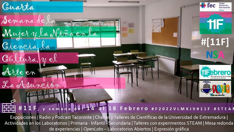 El colegio La Asunción de Badajoz celebra la Semana de la mujer y la niña en la Ciencia