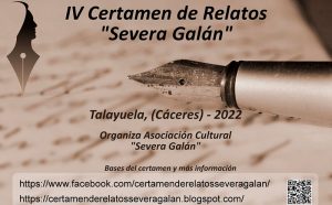 La asociación cultural ‘Severa Galán’ convoca su cuarto certamen de relatos cortos