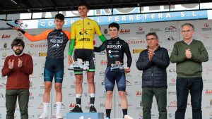 Pablo Lospitao gana el Circuito Guadiana de ciclismo y lidera la Copa de España Junior