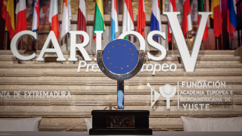 La Fundación Yuste abre la convocatoria para el XV Premio Europeo Carlos V. Grada 164