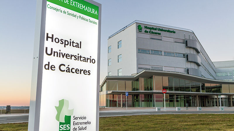 La Junta de Extremadura promueve la accesibilidad universal en los centros sanitarios. Grada 164. Sepad