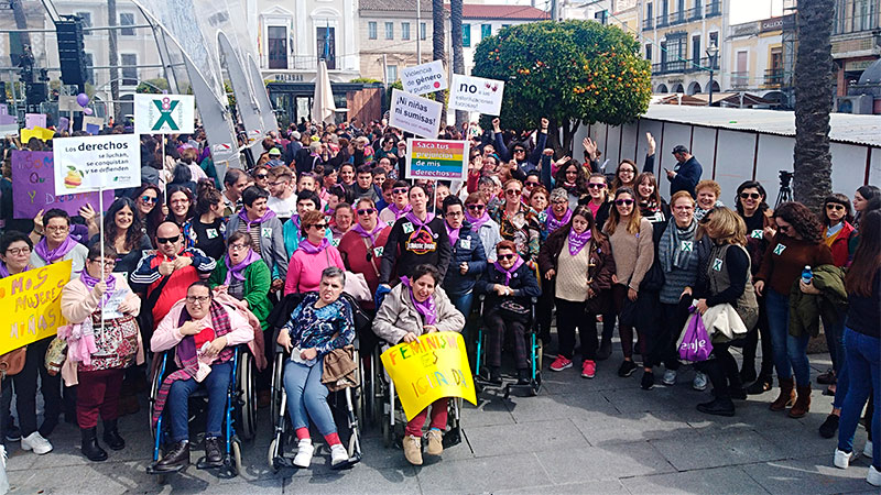 Mujeres con discapacidad intelectual reivindican sus oportunidades el 8M