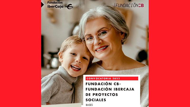 Convocatoria de proyectos sociales de Fundación CB y Fundación Ibercaja