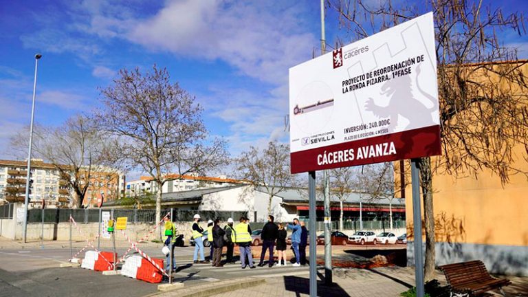 Mejoras de accesibilidad en Cáceres