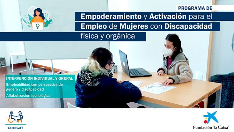 Cocemfe Cáceres promueve el empoderamiento de 45 mujeres con discapacidad en 2021