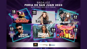 Anuel AA, Omar Montes, India Martínez y Lola Índigo actuarán en la Feria de Badajoz