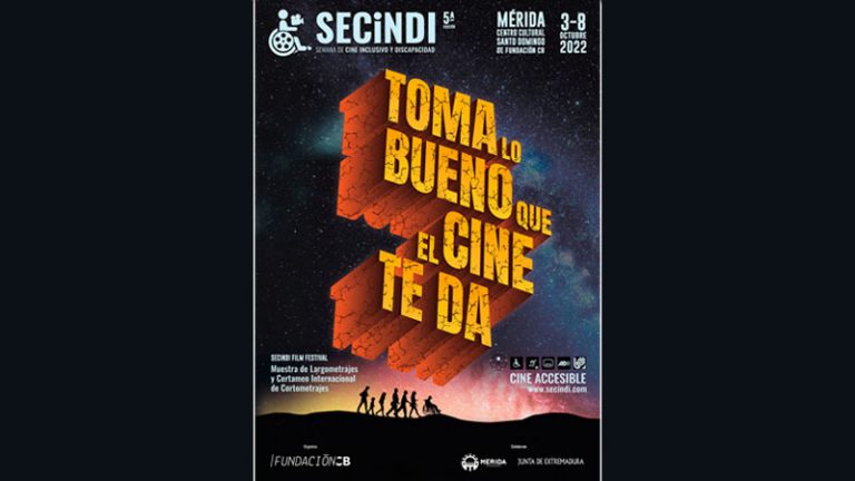 La V Semana de Cine Inclusivo y Discapacidad, Secindi, se celebrará del 3 al 8 de octubre en Mérida