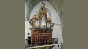 El órgano barroco de la iglesia de San Martín de Tours de Trujillo. Grada 165. José Antonio Ramos
