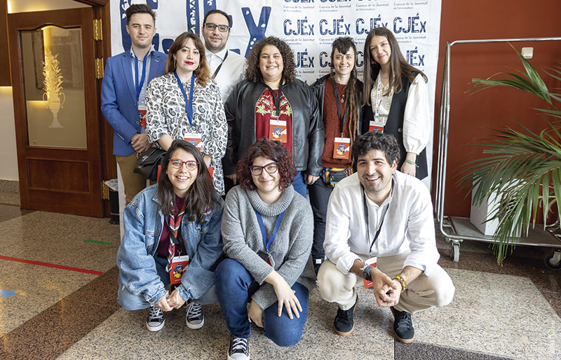 Isabel Sánchez Jiménez es la nueva presidenta del Consejo de la Juventud de Extremadura. Grada 166