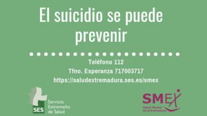 El SES presenta el II Plan de prevención y abordaje de las conductas suicidas. Grada 166. Sepad