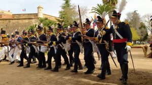 I Recreación histórica de Los Sitios de Badajoz, en honor al general Menacho. Grada 166. Turismo