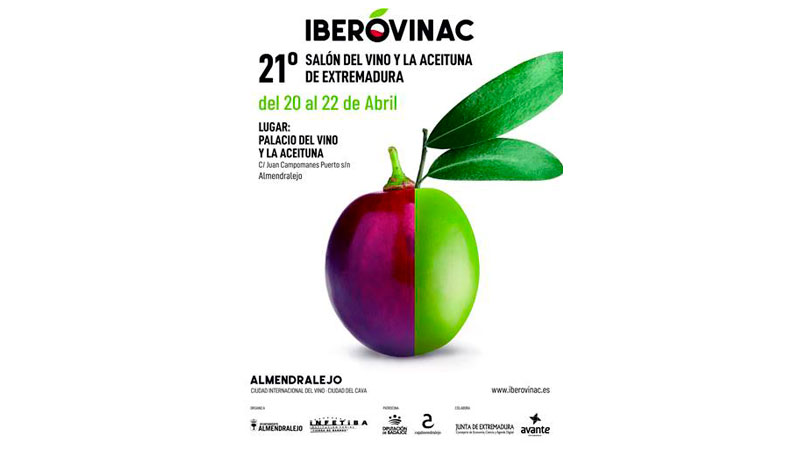 Iberovinac, el salón del vino y la aceituna, se celebrará en Almendralejo del 20 al 22 de abril