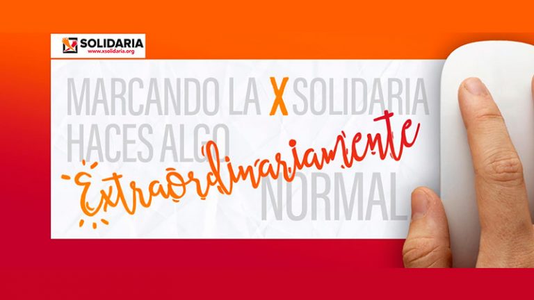 La doble ‘X solidaria’. Grada 167. Félix Pinero