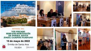San Vicente de Alcántara acoge la entrega del ‘VIII Premio Hispano- Portugués de Poesía Jóven’