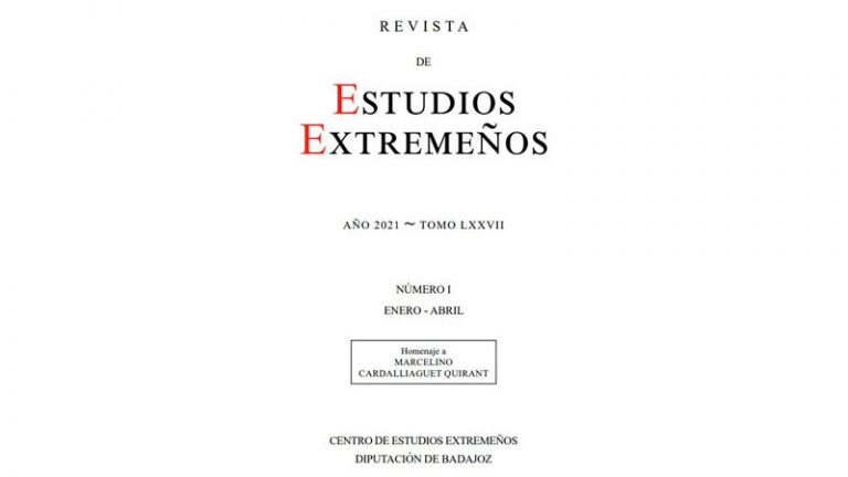 El número LXXVII de la Revista de Estudios Extremeños rinde homenaje a Marcelino Cardalliaguet Quirant