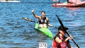 Elena Ayuso se proclama campeona de España de piragüismo adaptado en la prueba de maratón corto