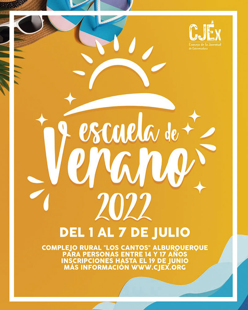 Alburquerque acoge en julio la Escuela de Verano del Consejo de la Juventud de Extremadura. Grada 168