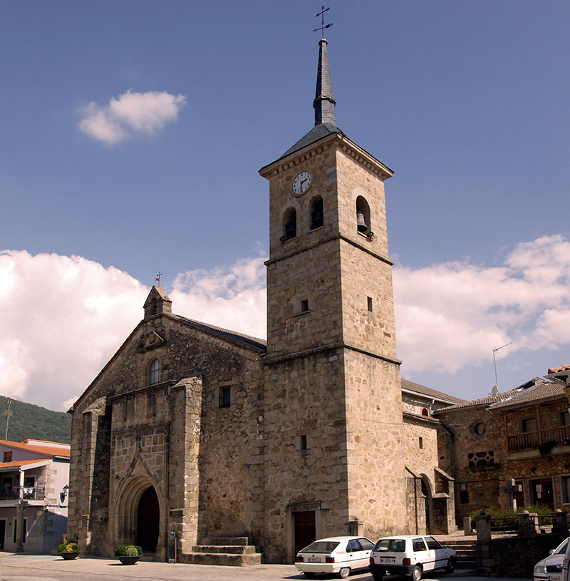 Iglesia de Santiago Apóstol en Losar de la Vera. Foto: Wikipedia (Luis Fernández García)