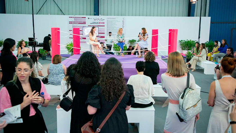 La I Feria de Empresarias EME impulsa la visibilidad de las mujeres en el tejido socioeconómico extremeño