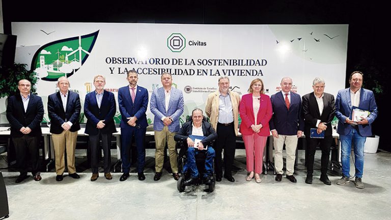 Cívitas impulsa el Observatorio de la sostenibilidad y la accesibilidad en la vivienda en Extremadura. Grada 168