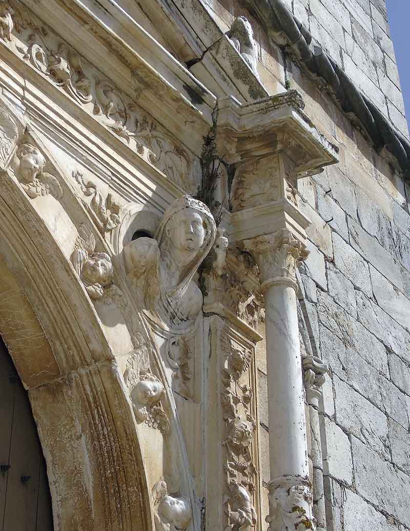 O uso artístico do mármore do anticlinal de Estremoz; um caso exemplar datado de 1603. Grada 168. Francisco Bilou