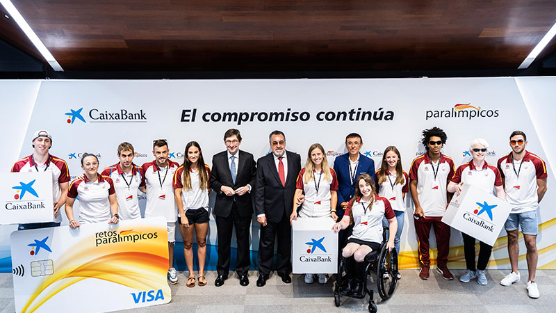 CaixaBank y el Comité Paralímpico Español renuevan su colaboración para el ciclo paralímpico París 2024
