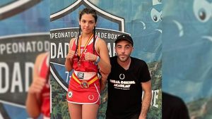 Xurima Acosta se proclama campeona de España de boxeo en Edad Escolar