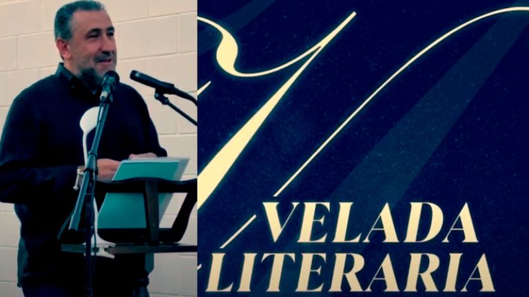 V Velada Literaria bajo la Luz de la Luna de Valdelacalzada. José Luis Molina Bolaños