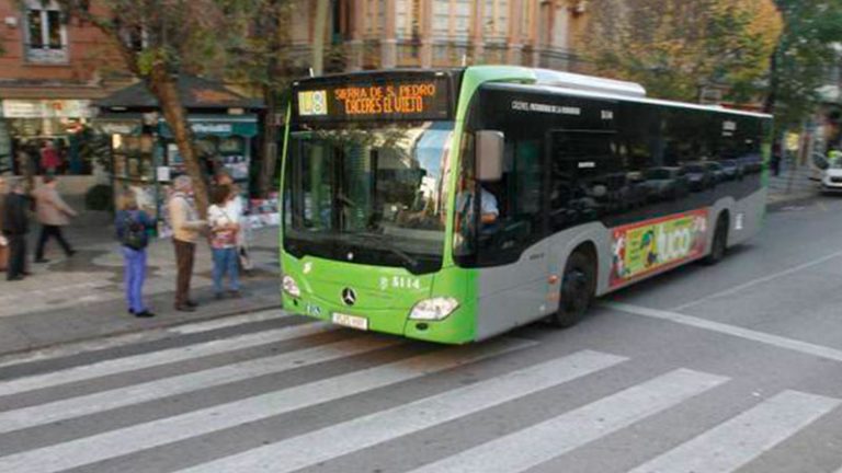 Bus Urbano Cáceres Menores 16 años gratis