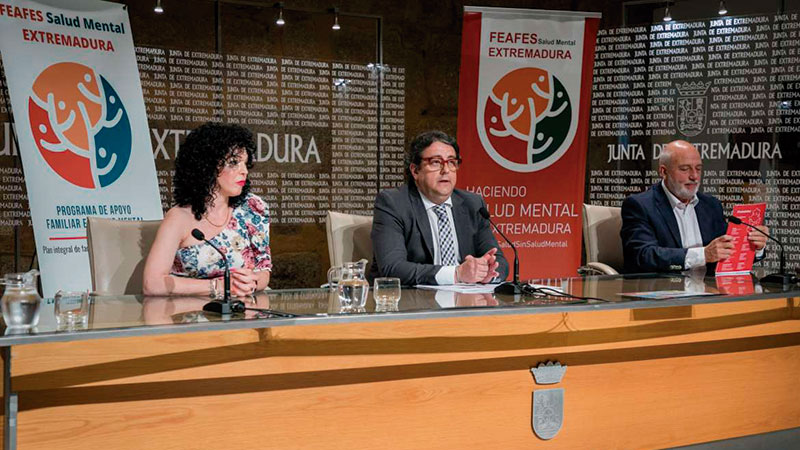 Extremadura contará con un programa pionero de apoyo a familiares de personas con problemas de salud mental. Grada 169. Sepad