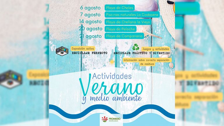 Educación ambiental en cinco playas extremeñas de agua dulce