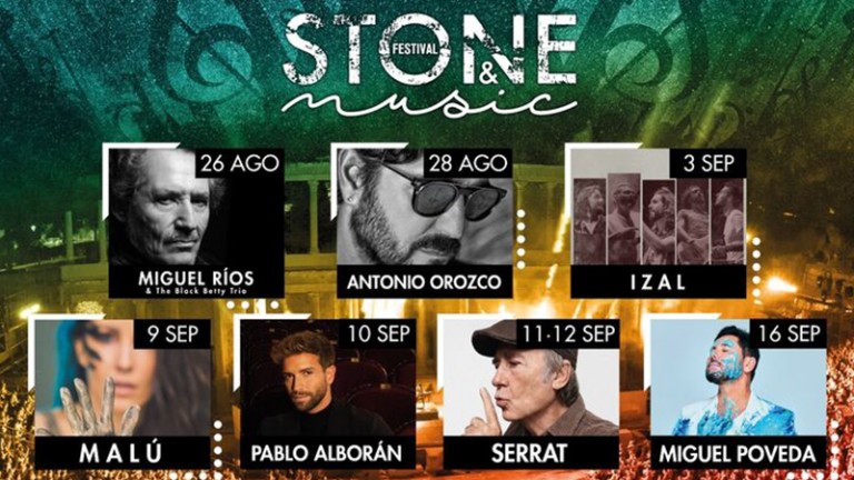 Miguel Ríos abre la séptima edición del Stone & Music Festival
