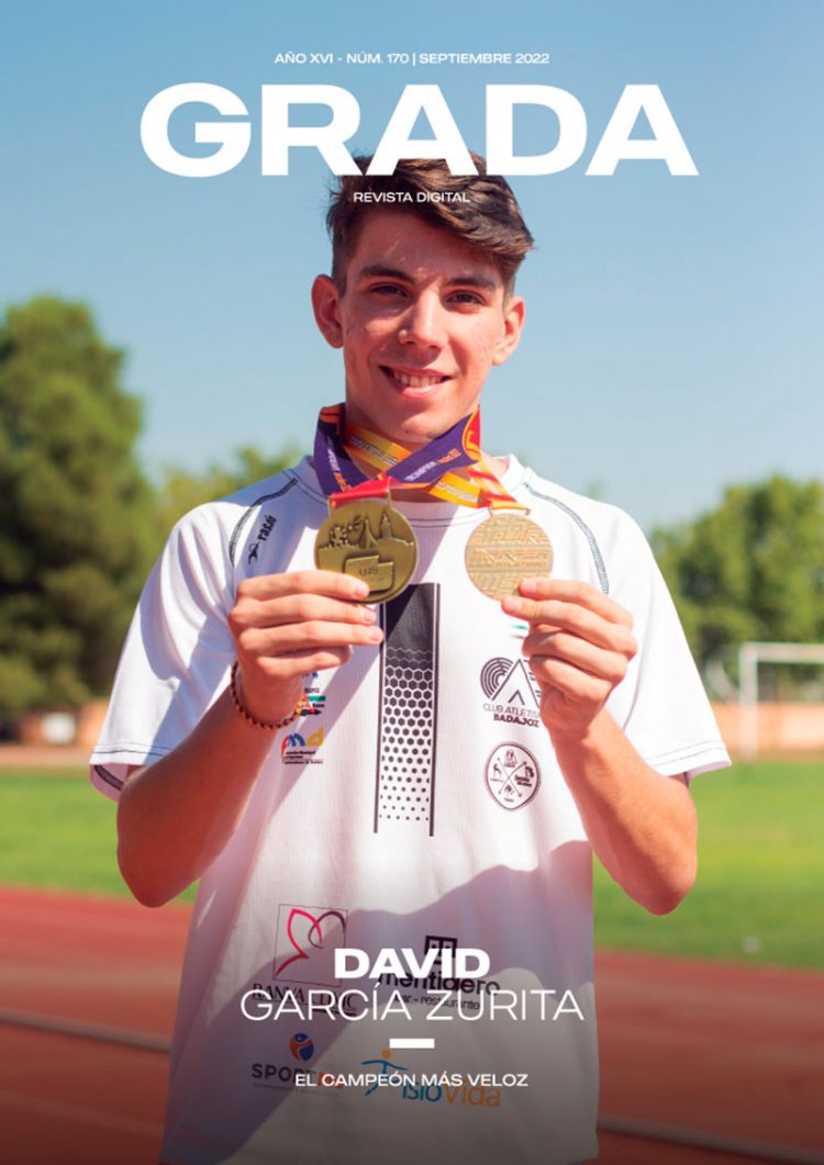David García Zurita. El campeón más veloz. Grada 170. Portada