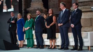 El Teatro Romano de Mérida acoge el acto de entrega de las Medallas de Extremadura de 2022. Grada 170. Qué pasó