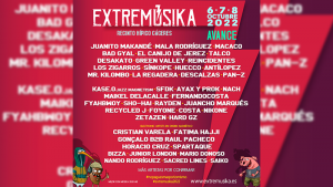 Festival Extremúsika Cartel