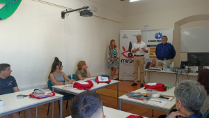 La Diputación de Badajoz imparte un curso sobre atención a personas con Alzheimer en Los Santos de Maimona