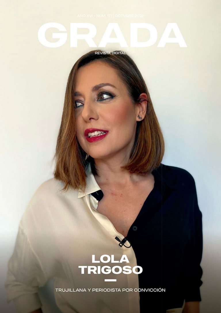 Lola Trigoso. Trujillana y periodista por convicción. Grada 171. Portada