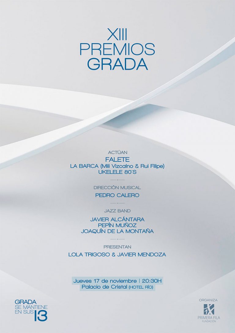 17 de noviembre. Gala de entrega de los XIII Premios Grada en Badajoz. Grada 171