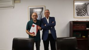 Fundación CB y Fundación Ibercaja firman un convenio con el Ayuntamiento de La Zarza