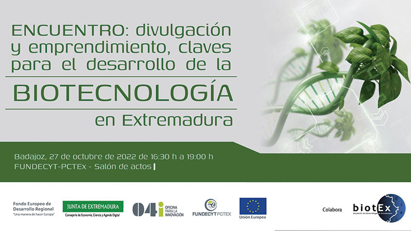 Fundecyt-Pctex organiza en Badajoz un encuentro puntero sobre biotecnología. Grada 171