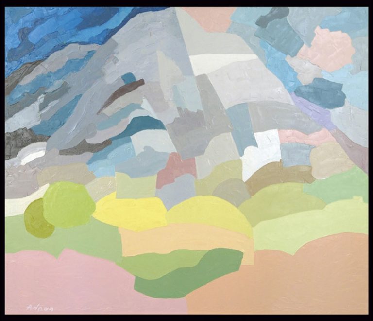 ‘Mount Tamalpais’, de Etel Adnan. Grada 171. Inmaculada González