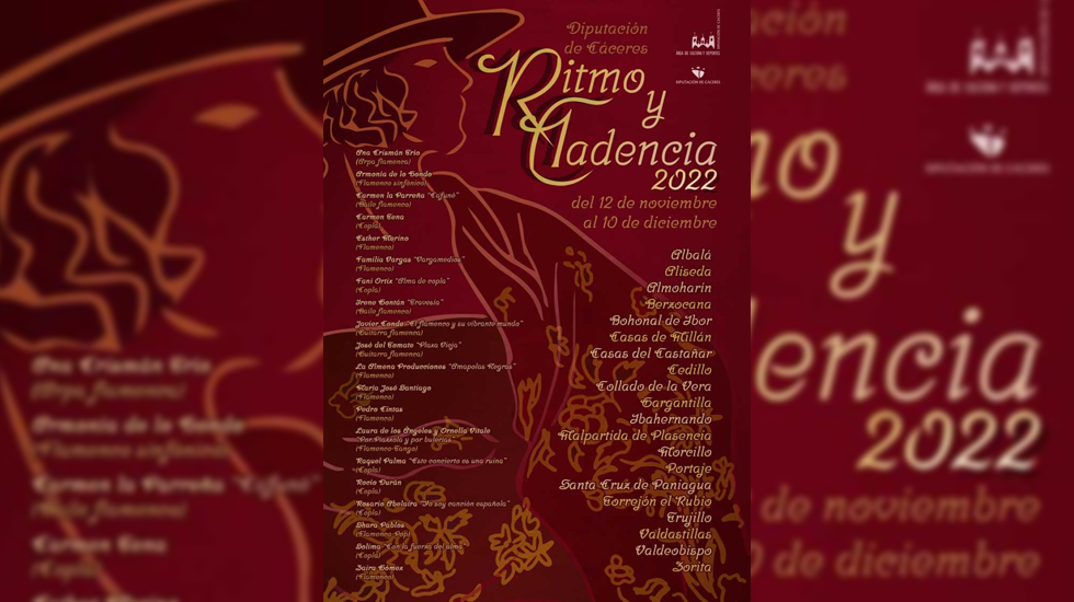 Ciclo musical 'Ritmo y cadencia' 2022 en la provincia de Cáceres