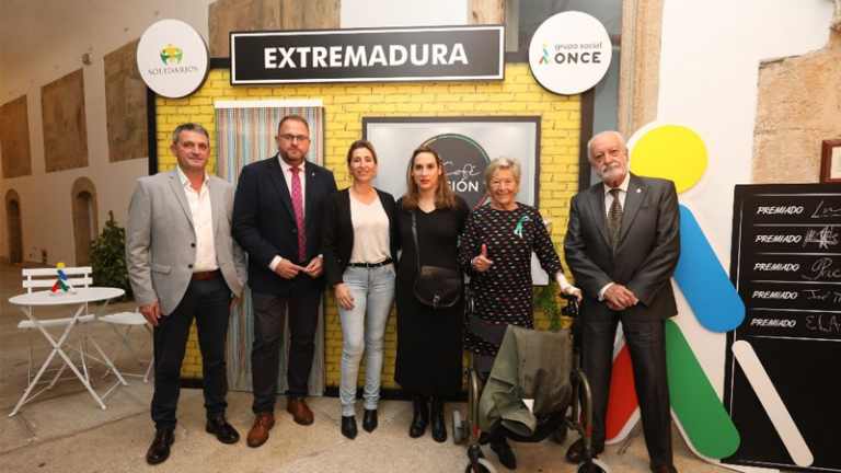 El Grupo Social ONCE premia el respaldo y la fidelidad de la sociedad extremeña hacia las personas con discapacidad