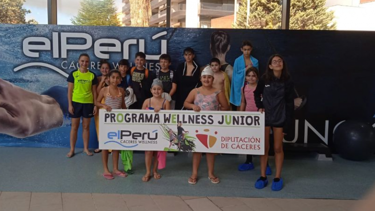 Más de 900 alumnos de 3 a 16 años participan en el programa 'Wellness Junior' de la Diputación de Cáceres