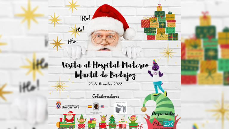 Papá Noel Hospital Materno Badajoz